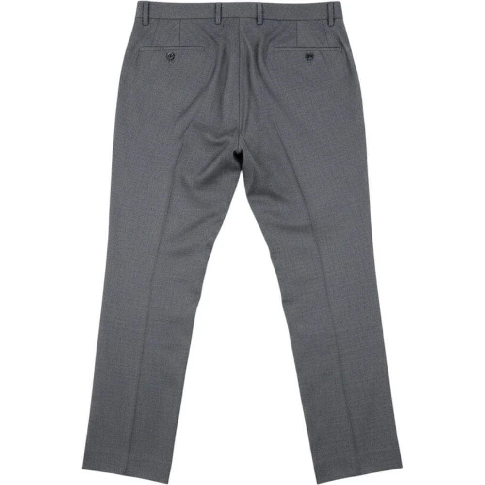 Lauren Ralph Lauren Mens Gray Dress Pants Flat Front Trousers 38W x 29L